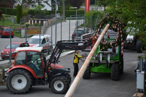 Maibaum aufstellen 2019